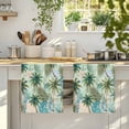 thumbnail image 4 of Tropical Plants Kitchen Towels Set of 1, Summer Coastal Beach Coconut Tree Green Absorbent Dish Towels for Kitchen, Microfiber Hand Towel, Quick Drying Tea Towel for Cleaning Decorative Dishcloths, 4 of 7