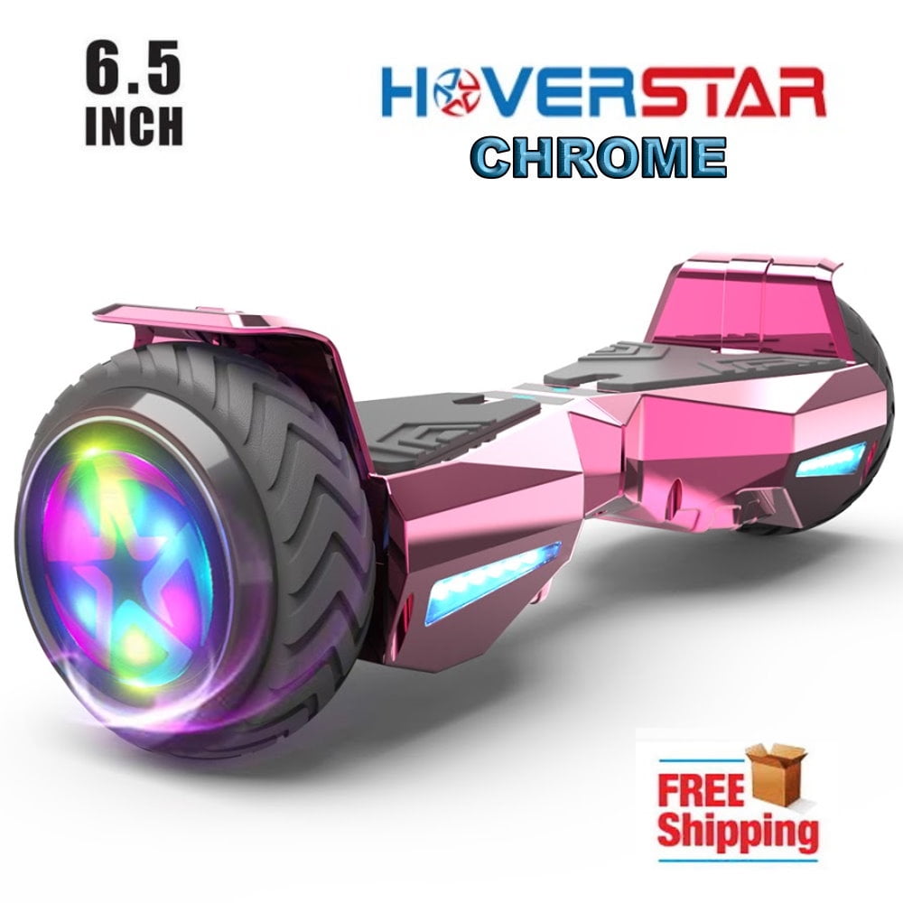 HOVERBOARD 6.5 Inch SELF BALANCING ELECTRIC SCOOTER BALANCE SWEGWAY CHROME 