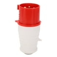4?Pin Power Plug 3 Phase Industrial Connector Socket Set Surface Mounted 32A AC380V?415V