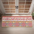thumbnail image 2 of Pioneer Flower Floral Print Pattern Door Rugs,Washable Non Slip Door Mats Indoor,Decorative Door Mats,Entry Mat Indoor for Entrance,Bedroom,Kitchen,Bathroom,16"x47", 2 of 6