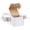 15 Pack White, variant on 4.6x2.2x2.2 White Shipping Boxes Set of 100, Corrugated Cardboard Mailer Boxes for Packaging Small Business Mailing Gifts