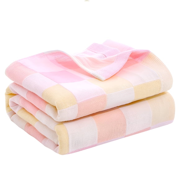 AUQ 2026 New Oversized Bath Towel Ultra Soft Absorbent Oversized Bath Towel Set Microfiber Quick Drying Bath Towel for Hotel Bathroom Rooms Spas Gymnasiums Pink 56In X 28In