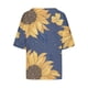 thumbnail image 5 of Fiudx Ofertas de La Semana Blusa Holgada de Algodón Estampada con Manga 3/4 Informal a La Moda para Mujer, 5 of 5