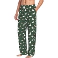 thumbnail image 6 of Logiee Colorful Mallard Duck Print Pajama Pants for Men,Men’s Pajama Bottoms,Mens PJ Pants with Pockets & Button Fly-X-Large, 6 of 6