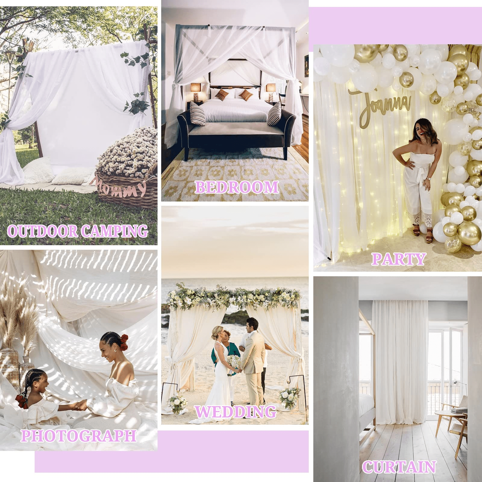Chiffon Wedding Arch Draping Chiffon Fabric Party Decoration, 75x600CM  Sheer Backdrop Curtain For Ceiling Decor From Madebag, $34.02