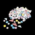 thumbnail image 4 of de mosaico de brilnte, piezas formas mezcdas teñida artesanías decoración para hogar paredes muebles ptos marcos - Rosa púrpura Rosado morado BLESIY Piedras De Azulejos De Mosaico, 4 of 8