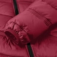 thumbnail image 6 of guisaled Men's Puffer Jackets Warm Waterproof Fashion Solid Color Lightweight Down Coats Hooded Zipper Windproof Winter Jacket, 6 of 7