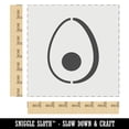 thumbnail image 2 of Avocado Symbol DIY Cookie Wall Craft Stencil - 7.0 Inch, 2 of 5