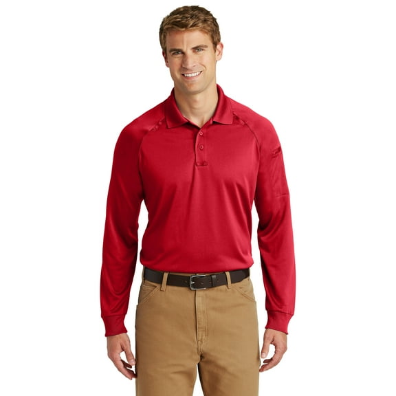 CornerStone ® - Select Long Sleeve Snag-Proof Tactical Polo. CS410LS