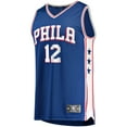 thumbnail image 2 of Men's Fanatics Tobias Harris Royal Philadelphia 76ers Fast Break Replica Player Team Jersey - Icon Edition, 2 of 3