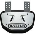 thumbnail image 2 of Battle Sports 3D Diamond Protective Football Back Plate - Adult - Silver, 2 of 3