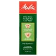 Melitta 2 Bamboo Cone Coffee Filters, 80 ct. Box