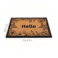 thumbnail image 3 of Entry Door Doormat Non Slip Floor Mat Dirt Scraper Rug Durable Entryway Carpet Heavy Duty Mat, Absorbent Anti Dirt Shoe Cleaner Mat, For Front Door Porch Patio Indoor Outdoor Use, 3 of 8