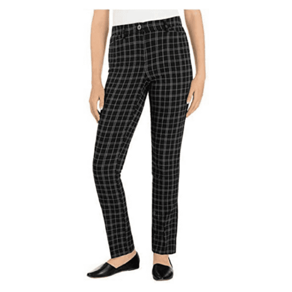 Hilary Radley Women's Dress Pant (Black Combo, 12)