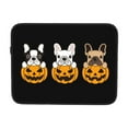 thumbnail image 7 of French Bulldog Pumpkin Halloween 15 inch Portable Laptop Sleeve Compatible with MacBook Air Notebook Computer Case for Men Women College School Students, 7 of 7