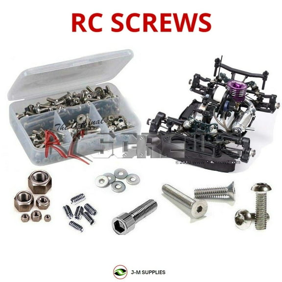 RCScrewZ Stainless Steel Screw Kit mug032 for Mugen Seiki MGT7 Nitro RC Car | SET