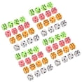 thumbnail image 2 of Miangastore 100pcs Square Corner Mini Dice Set Six-Sided 8mm Colorful Game Pieces for Party Fun and Crafting, 2 of 9
