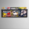 thumbnail image 3 of Deveosa Magazine Holder Wall Mounted - Black Minimalist Metal File Rack Hanging Brochure Storage Organizer Comic Display For Living Room Bathroom Waiting Room Home Office Decor (19.7 inch), 3 of 6