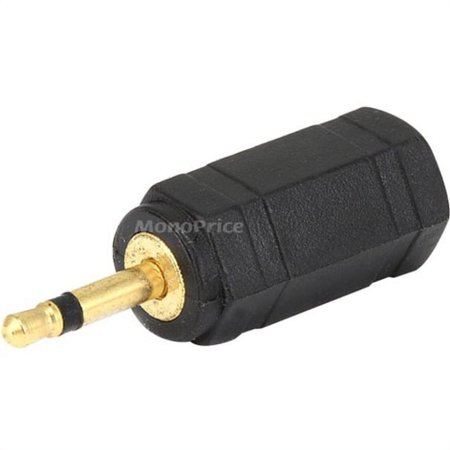 UPC: 0844660071211 | Monoprice 2.5mm TS Mono Plug to 3.5mm TS Mono Jack Adapter  Gold Plated