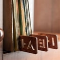 thumbnail image 4 of 4PCS Wood Record Dividers, Alphabetical Vinyl Record Storage Dividers A-D, Record Holder Organizer Guides, 4 of 5