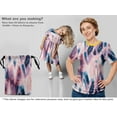 thumbnail image 6 of oneOone Cotton Jersey Light Pink Fabric Abstract Glitch Effect Dress Material Fabric Print Fabric By The Yard 58 Inch Wide, 6 of 6