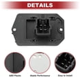 thumbnail image 4 of Resistor del Motor del Ventilador HVAC Unique Bargains No.7T4Z19A706A para Ford Edge 2007-2011, 4 of 6