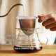 thumbnail image 4 of 2 Pcs Coffee Filter Cloth Tea Filter Handmade Cafe Flannel Cloth Filter Bag Reusable With Wooden Handle For Home Office Handmade Cafe, 4 of 5