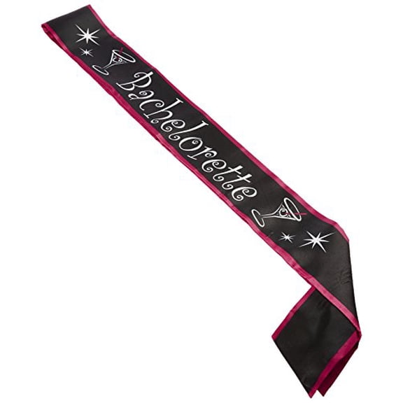Beistle 60527 Bachelorette Satin Sash - Pack of 6