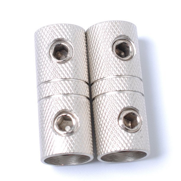 AkoaDa 1 Pair Brass Wire Terminal Butt Connector Wire Couplers Terminal