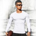 thumbnail image 3 of Tights Long-sleeved Fitness Clothes Men's Running Sports Quick-drying Compression Clothes High-elastic Top Basketball Sports Compression Clothes, 3 of 6