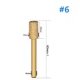 thumbnail image 2 of 6Mm Shank Vacuum Brazed Diamond Burr Head Grinding Rotary File For Stone Steel, 2 of 2