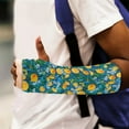 thumbnail image 4 of Jiueut Lemon Arm Cast Cover Adult Waterproof Arm Cast Wound Cover Protector for Shower Bath Size S Arm Plaster Protectors with A Thumb Hole Elbow Protection Cover, 4 of 7
