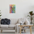 thumbnail image 2 of Stupell Industries Abstract Botanicals Vivid Hues Botanical & Floral Painting Unframed Art Print Wall Art, 2 of 6