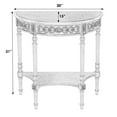thumbnail image 3 of Butler Specialty Company Danelle 30" Demilune Wood Console Table - Beige, 3 of 3