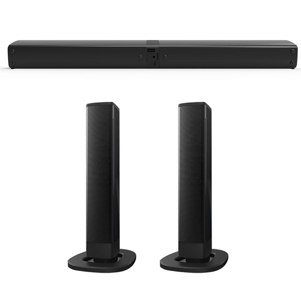 Jcarpart Home Theater Systems, Plastic Black, 5.51 lbs
