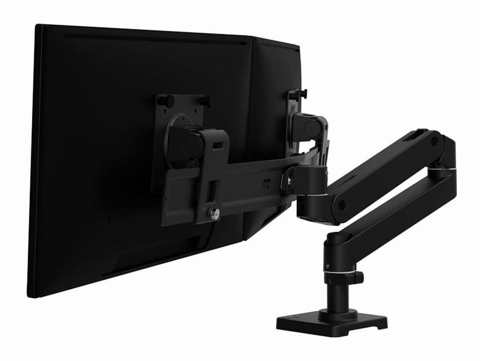 Ergotron LX Dual Stacking Arm Tall Pole (Polished Aluminum