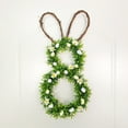 thumbnail image 2 of Harpi Spring Wreaths for Front Door Clearance, Greenery Summer Wreath, Easter Wreath Rabbit Ear Decoration Door Hanging Vines Wreath, 2 of 6