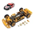 thumbnail image 2 of Conjunto de marco de chasis de cuerpo de fibra de carbono Juego 1:28 RC Modelo de vehículos Piezas de actualización de vehículos Reemplazo para WLTOYS 284131 K969 K979 K989 Gold Eigraketly  FN009852-03, 2 of 6