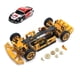 thumbnail image 2 of Conjunto de marco de chasis de cuerpo de fibra de carbono Juego 1:28 RC Modelo de vehículos Piezas de actualización de vehículos Reemplazo para WLTOYS 284131 K969 K979 K989 Gold seitruly  FN009852-03, 2 of 6