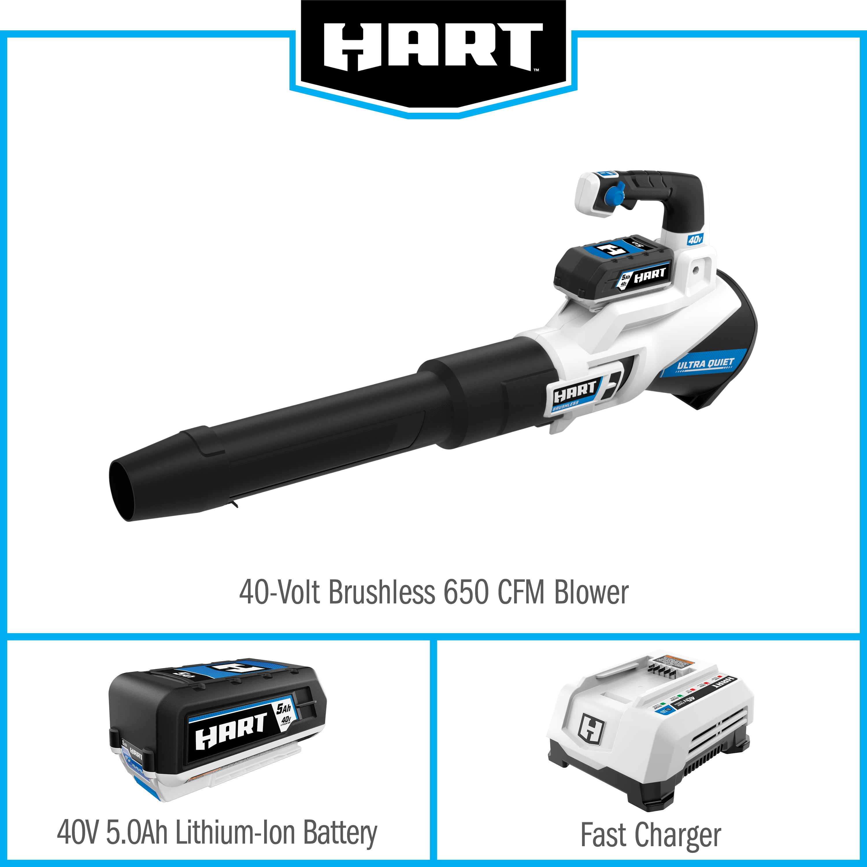 HR 40V 650 CFM Blower
