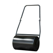 Lawn Roller 38L Heavy Duty, Water/Sand Filled Garden Roller w/ U-Handle - Push Tow Roller for Leveling Sod & Seed, 10 Gallon Capacity
