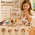 thumbnail image 4 of Tiny 3D Beaded Animal DIY Kit, Bead Embroidery Kit for Beginners, Animals Themed Beadwork Craft Set for Adults and Kids, 4 of 6