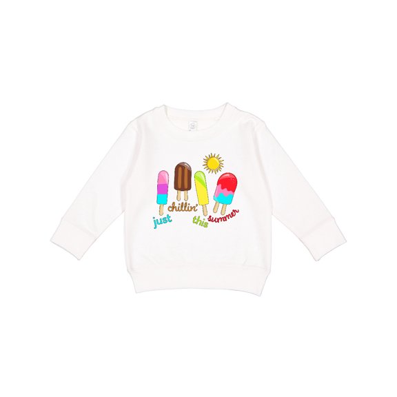 Inktastic Just Chillin This Summer Popsicles Toddler Sweatshirt