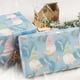 thumbnail image 4 of Papel de regalo WRAPAHOLIC, 43 x 10 m, reversible, azul y morado, 4 of 7