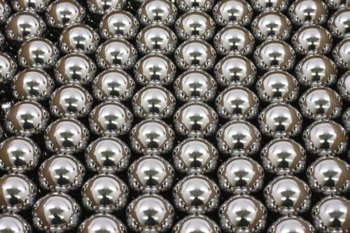 Four 1-1/4" G25 Precision 440 Stainless Steel Bearing Balls 