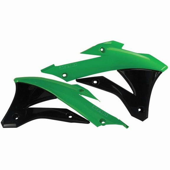 Acerbis 2374071089 Radiator Shrouds for Kawasaki