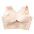 thumbnail image 1 of MesaSe Humpback Corrected Seamless Latex Underwear Two-in-One Gathering Adjustable Front Buckle Underwireless Gather Bra New, 1 of 6