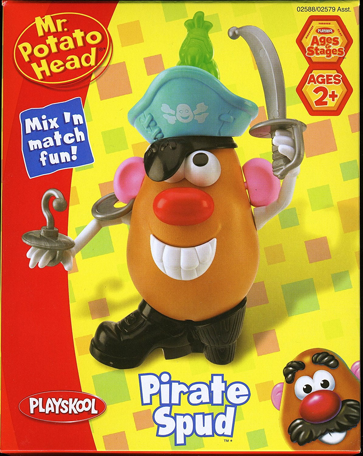 mr potato head pirate spud