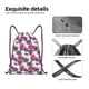 thumbnail image 4 of Fotbe Peonies Bolsa Mochila con Cordón Estampada, Bolsa de Gimnasio Deportiva, Bolsa Cinch, Bolsa con Cordón para Hombres y Mujeres-Small, 4 of 6
