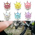 thumbnail image 4 of Yimiti 4Pcs Crown Tire Valve Stem Cover For Crystal Rhinestone Vehicle Tire Covers Auto,A, 4 of 6